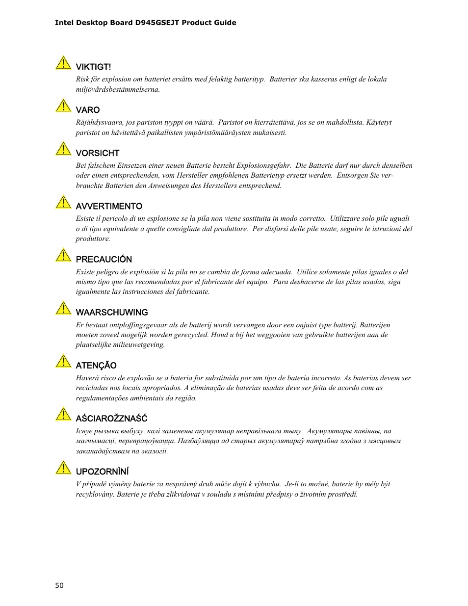 Longshine D945GSEJT User Manual | Page 50 / 72