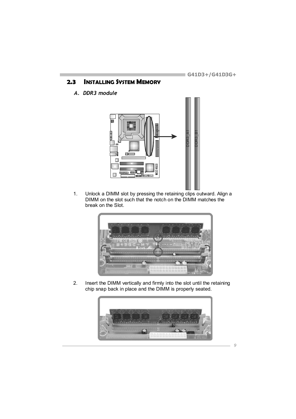 Longshine G41D3G+ User Manual | Page 11 / 47