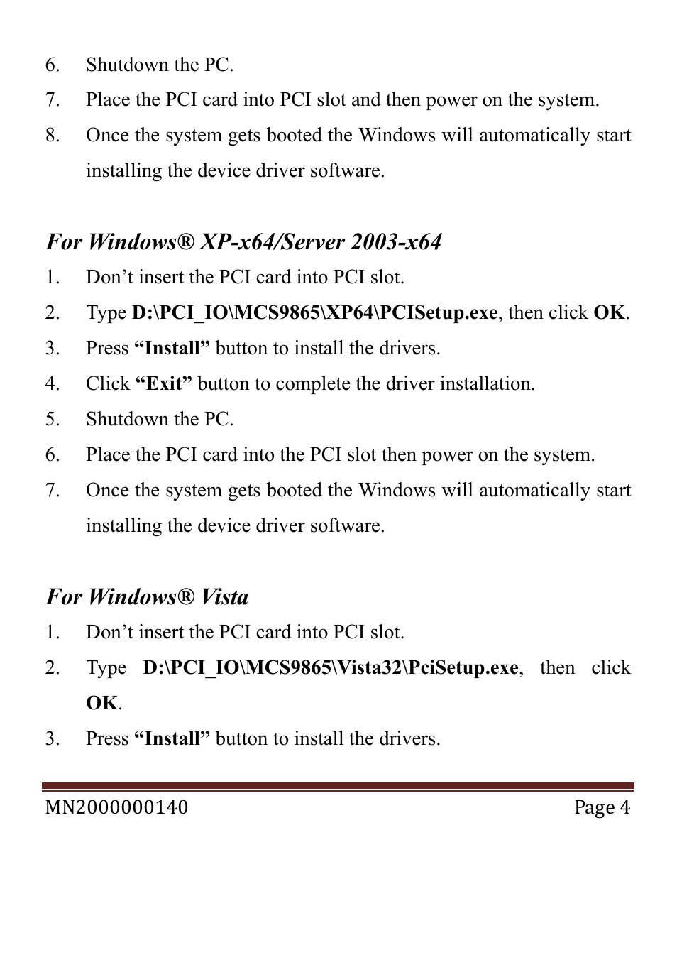 Longshine LCS-6019 User Manual | Page 4 / 6