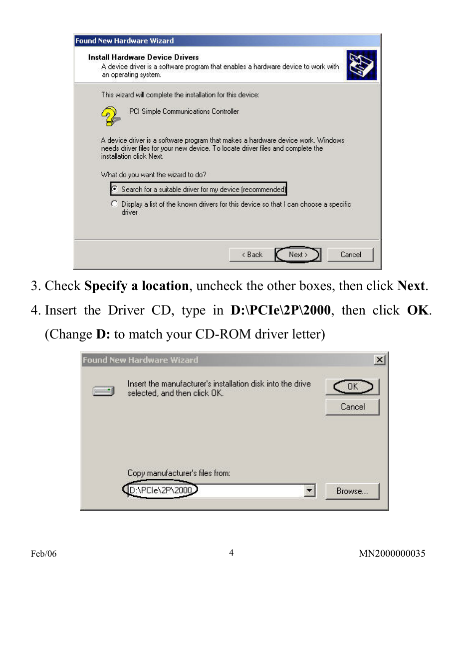 Longshine LCS-6320 User Manual | Page 4 / 9