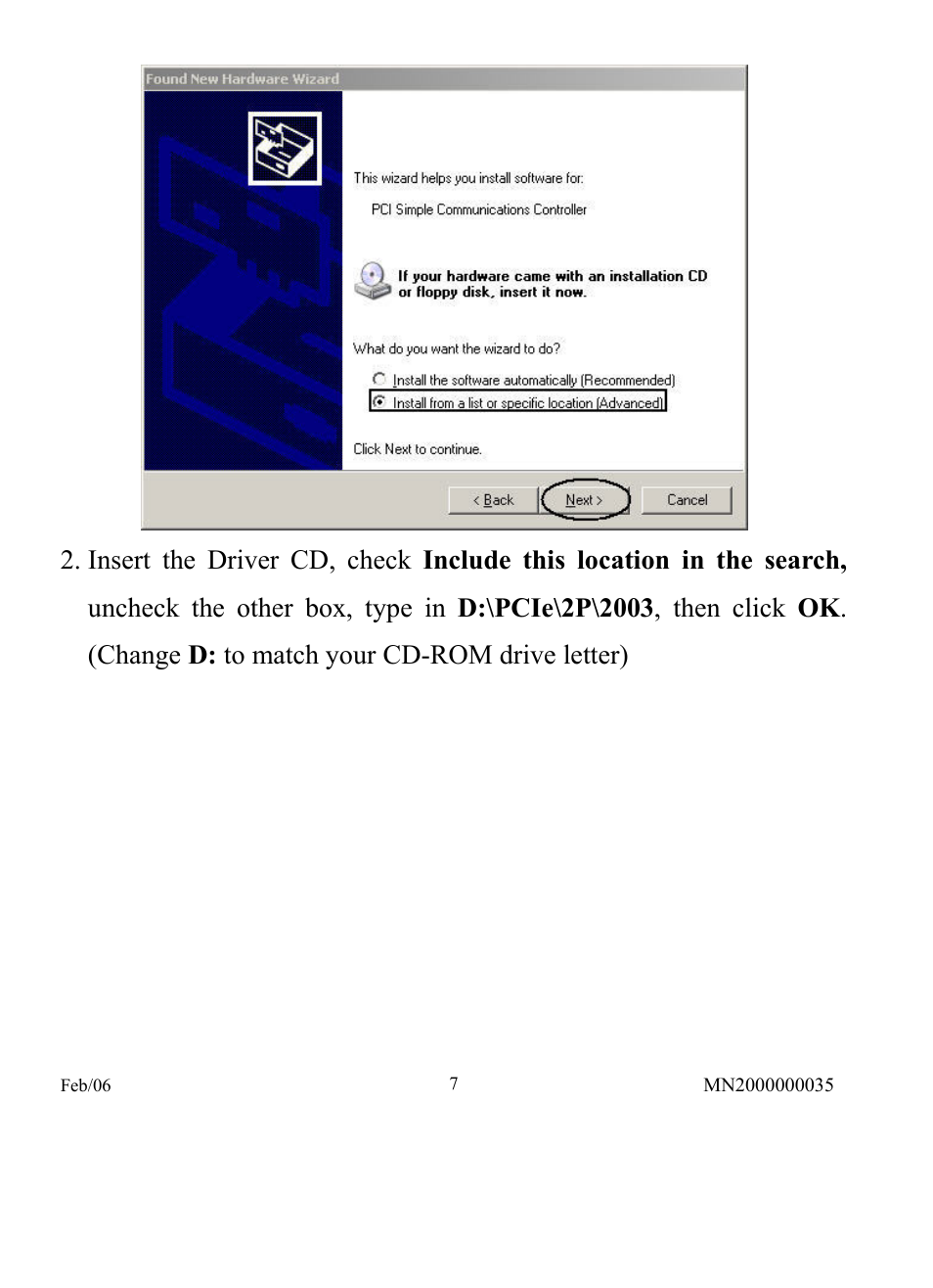 Longshine LCS-6320 User Manual | Page 7 / 9