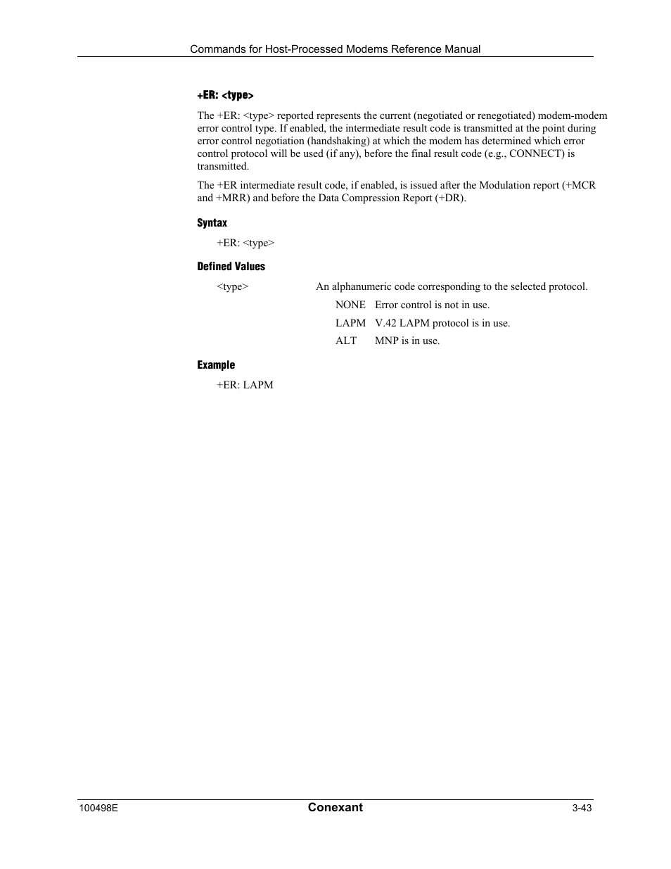 Er: <type, Syntax, Defined values | Example | Longshine LCS-8056C2 User Manual | Page 65 / 162