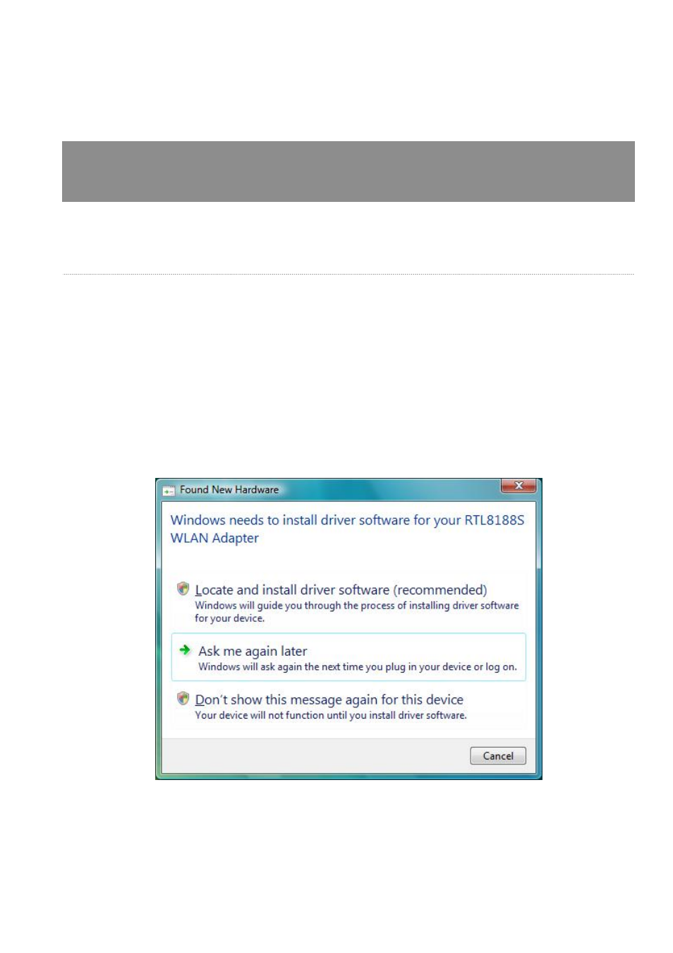 Apéndice, Instalación del controlador de windows vista | Longshine LCS-8131N2 User Manual | Page 117 / 127