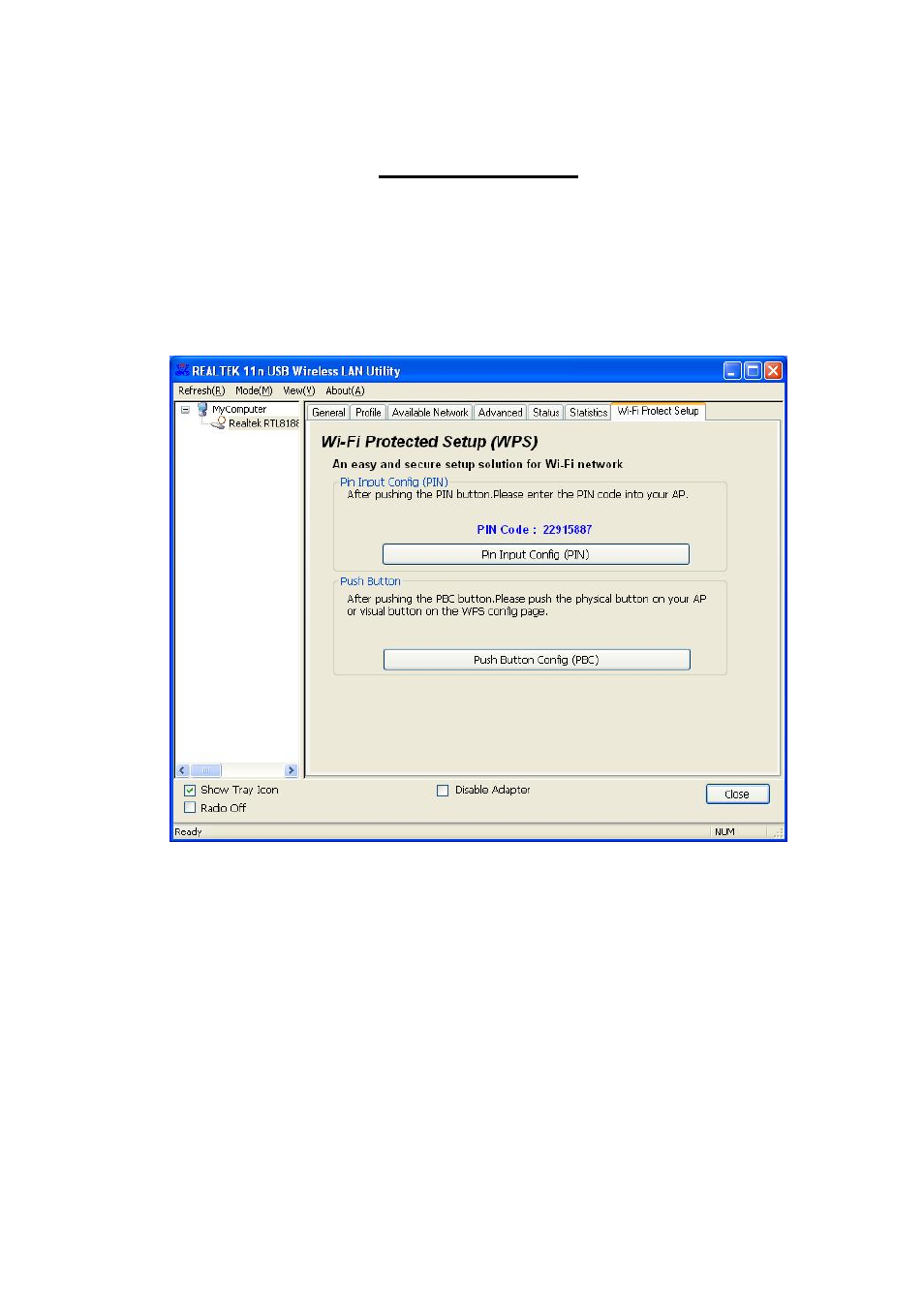 Wi-fi protect setup | Longshine LCS-8131N2 User Manual | Page 21 / 127