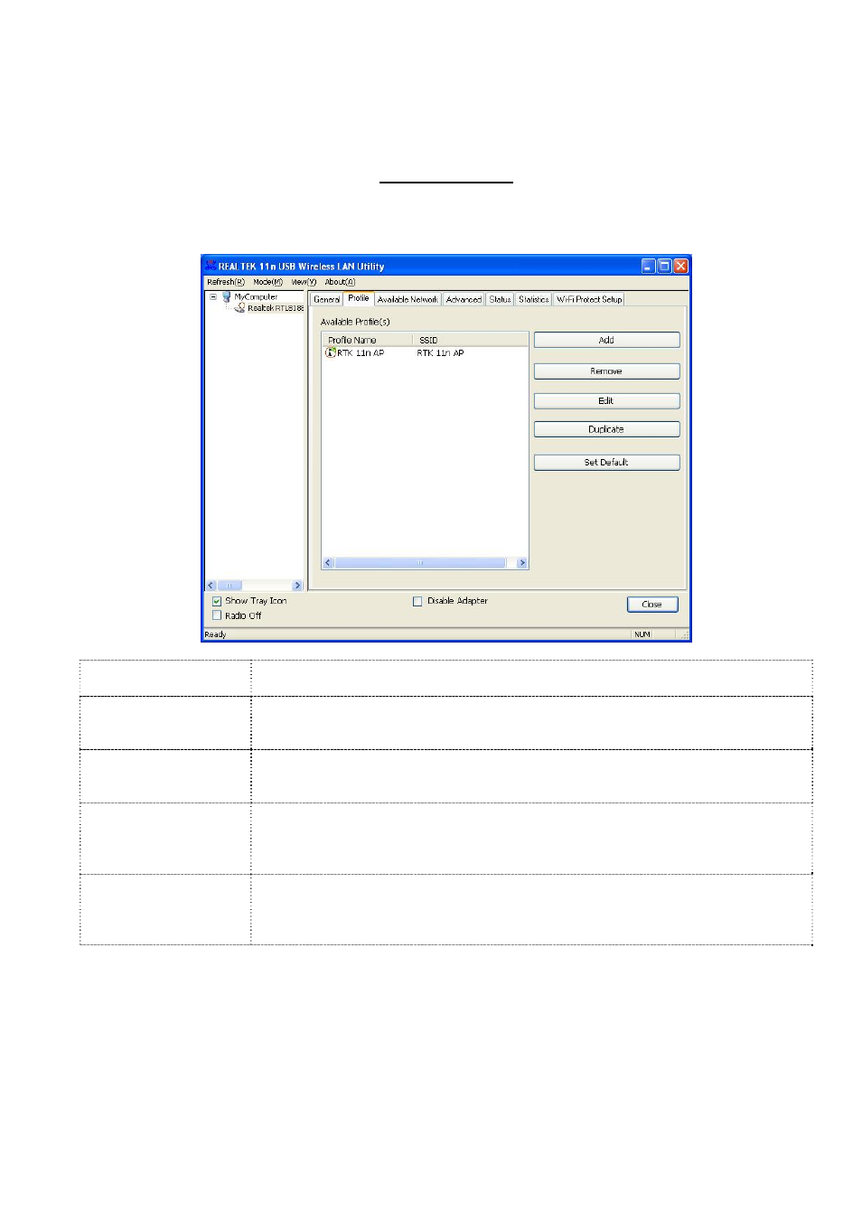 Profile (profil) | Longshine LCS-8131N2 User Manual | Page 48 / 127