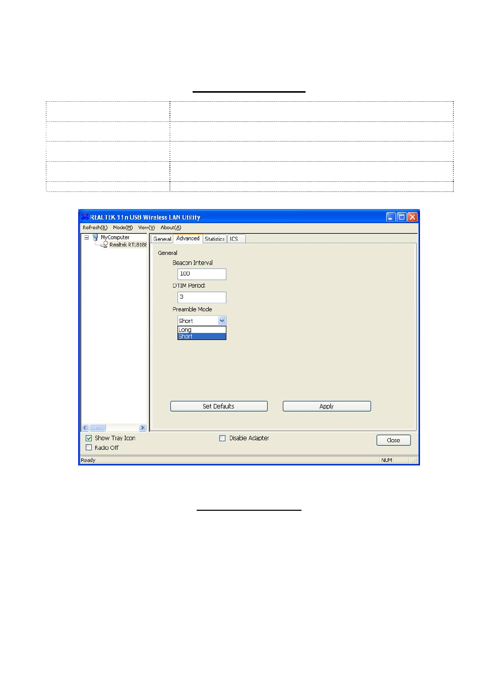 Advanced (erweitert), Statistics (statistik) | Longshine LCS-8131N2 User Manual | Page 61 / 127