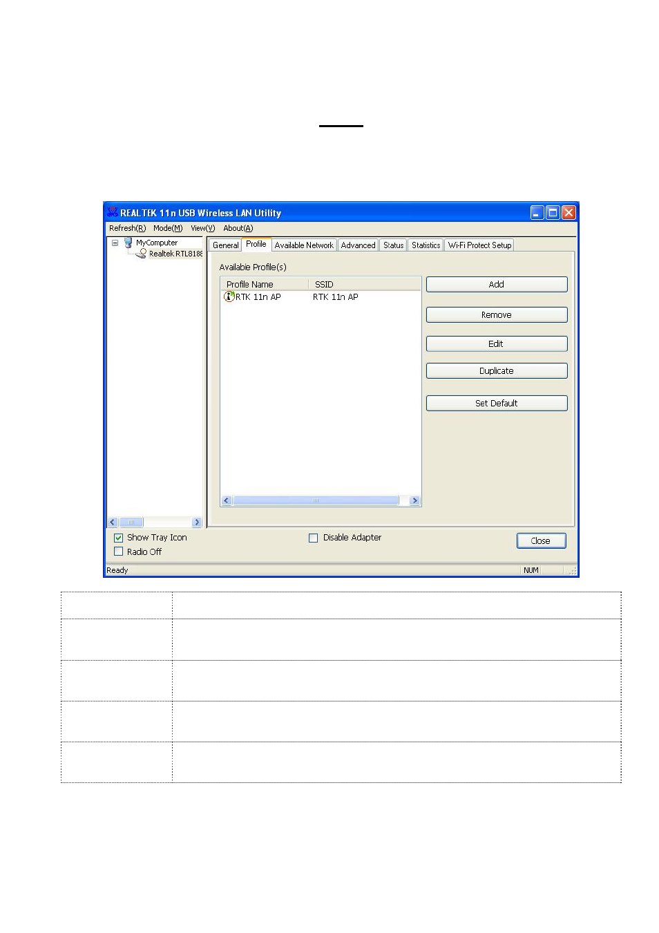 Profili | Longshine LCS-8131N2 User Manual | Page 79 / 127