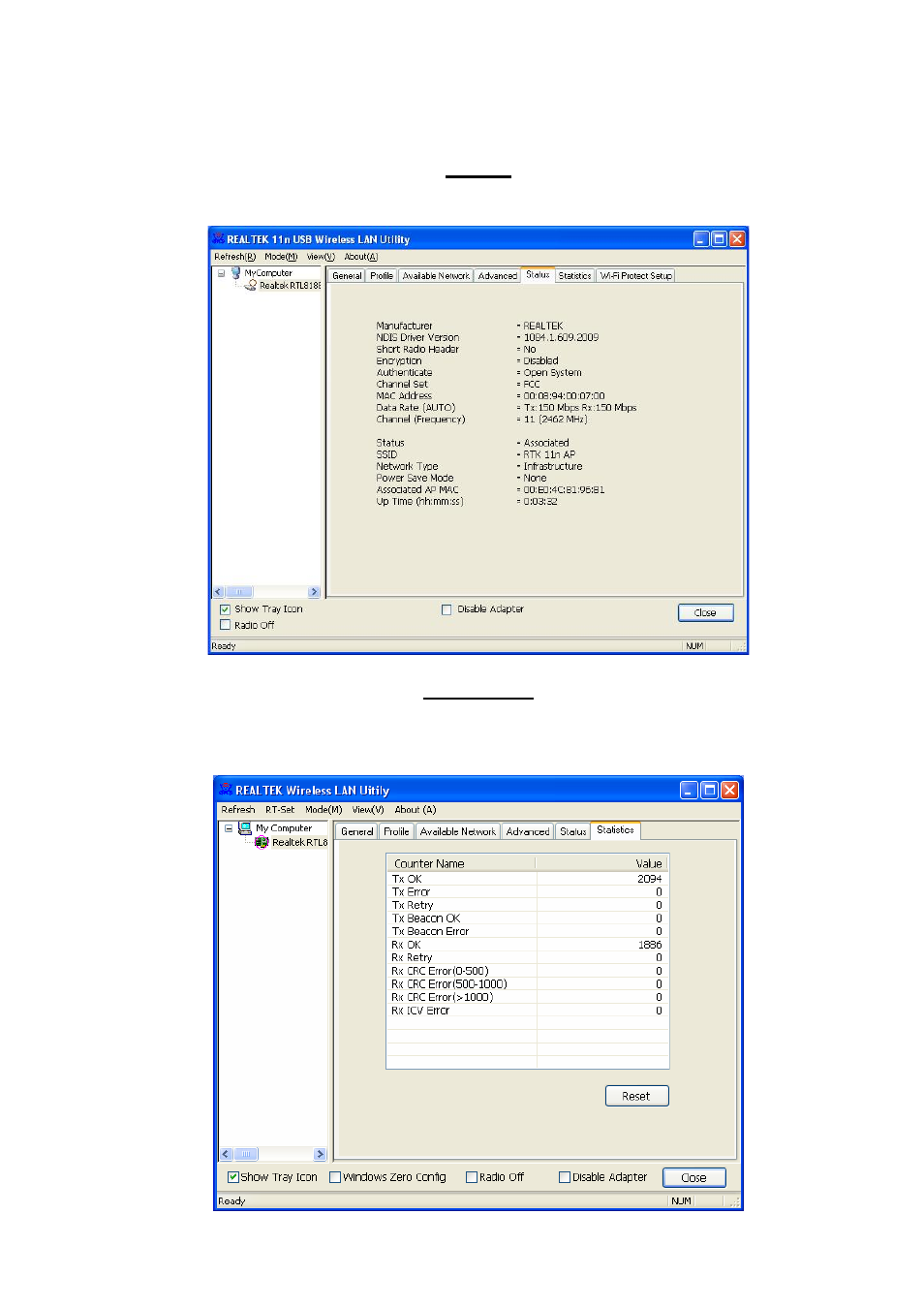 Status, Statistiche | Longshine LCS-8131N2 User Manual | Page 82 / 127