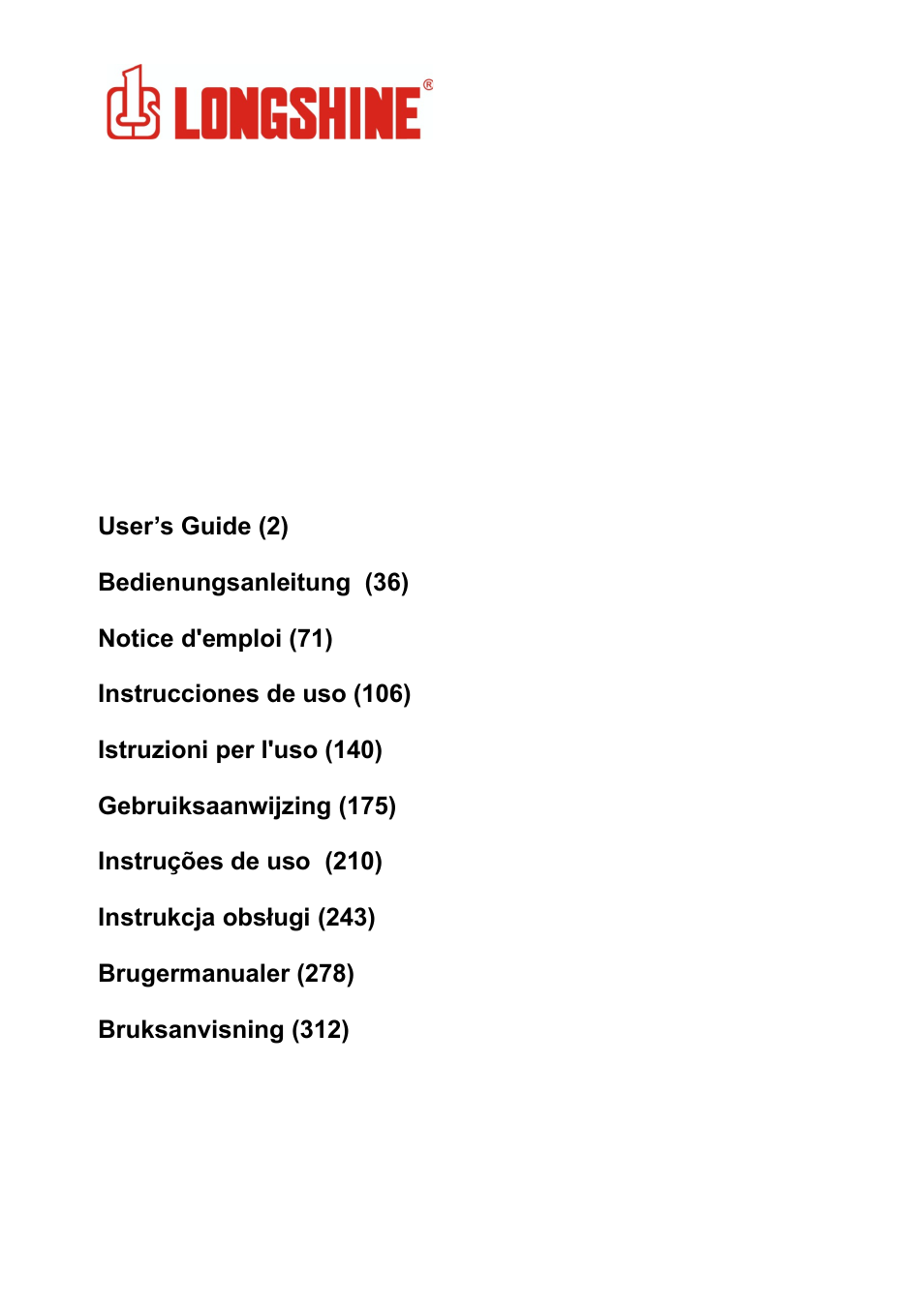 Longshine LCS-8131N3 User Manual | 347 pages