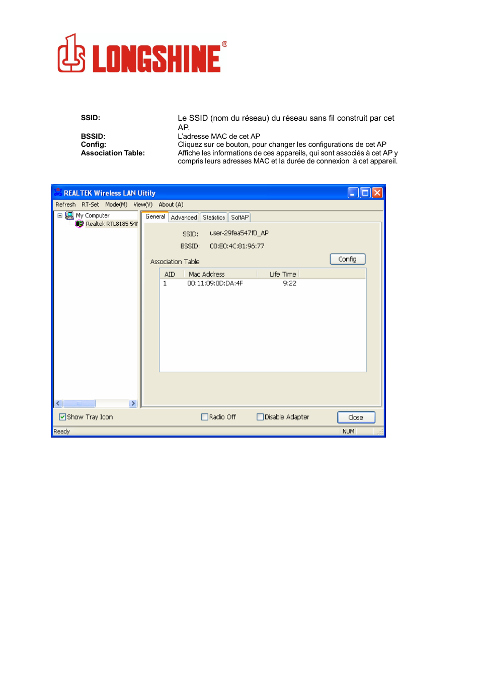 Wlan general | Longshine LCS-8131N3 User Manual | Page 101 / 347