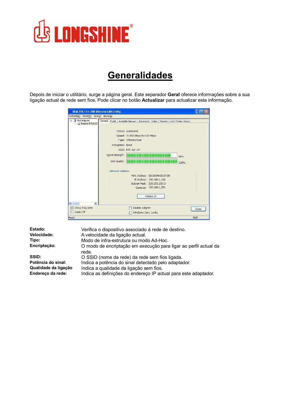 Generalidades, Wlan general | Longshine LCS-8131N3 User Manual | Page 226 / 347