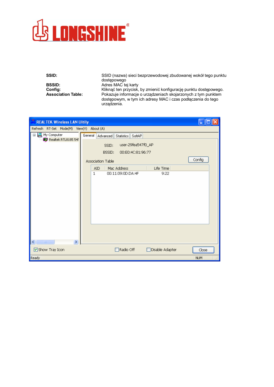 Wlan general | Longshine LCS-8131N3 User Manual | Page 273 / 347
