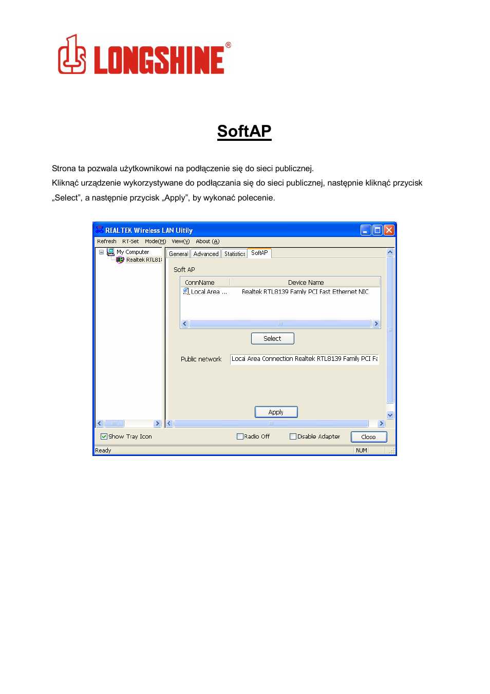 Softap, Wlan general | Longshine LCS-8131N3 User Manual | Page 276 / 347