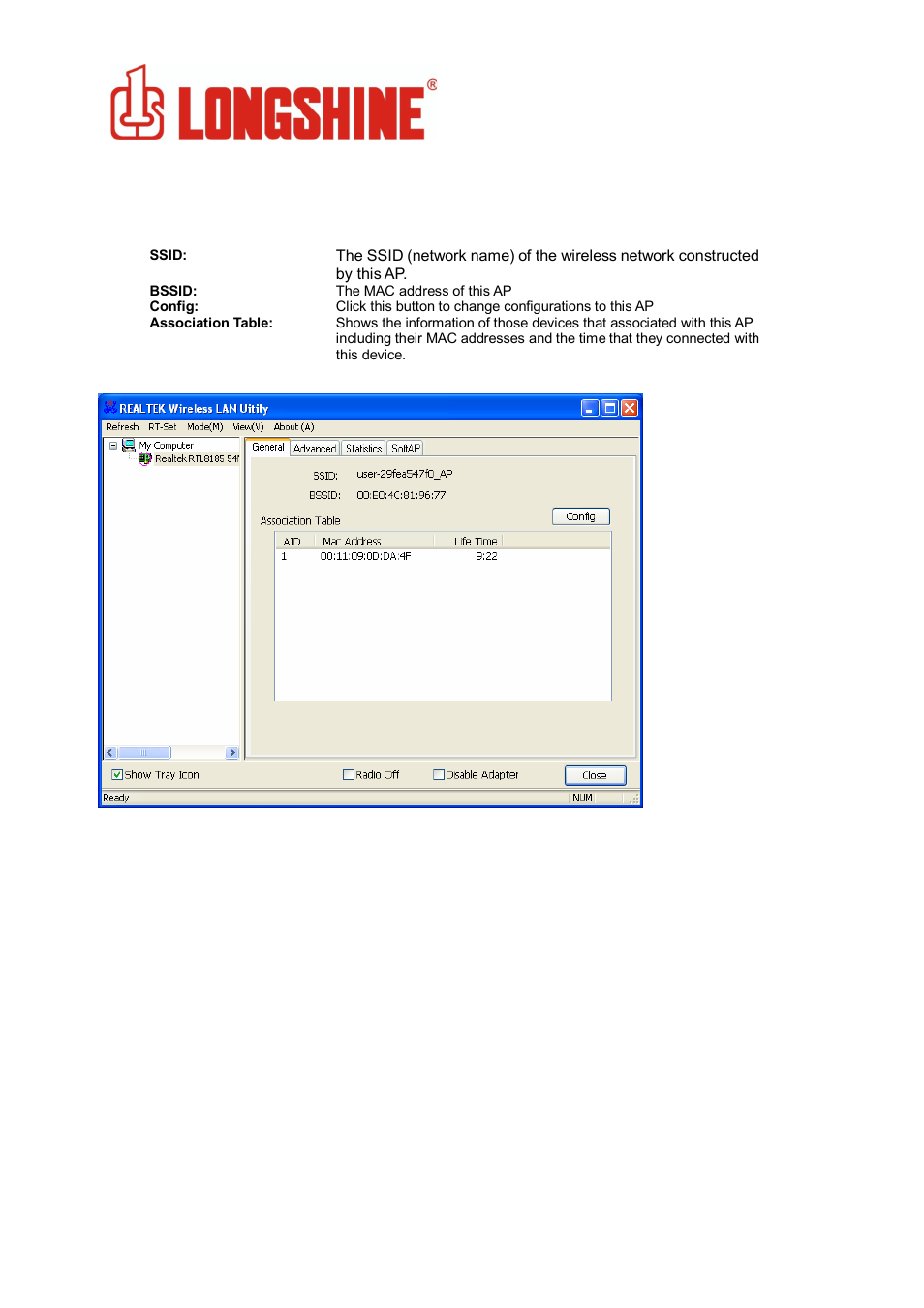 Wlan general | Longshine LCS-8131N3 User Manual | Page 31 / 347