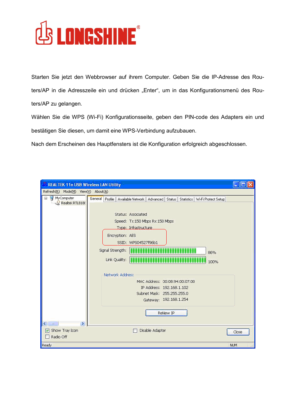 Wlan general | Longshine LCS-8131N3 User Manual | Page 62 / 347