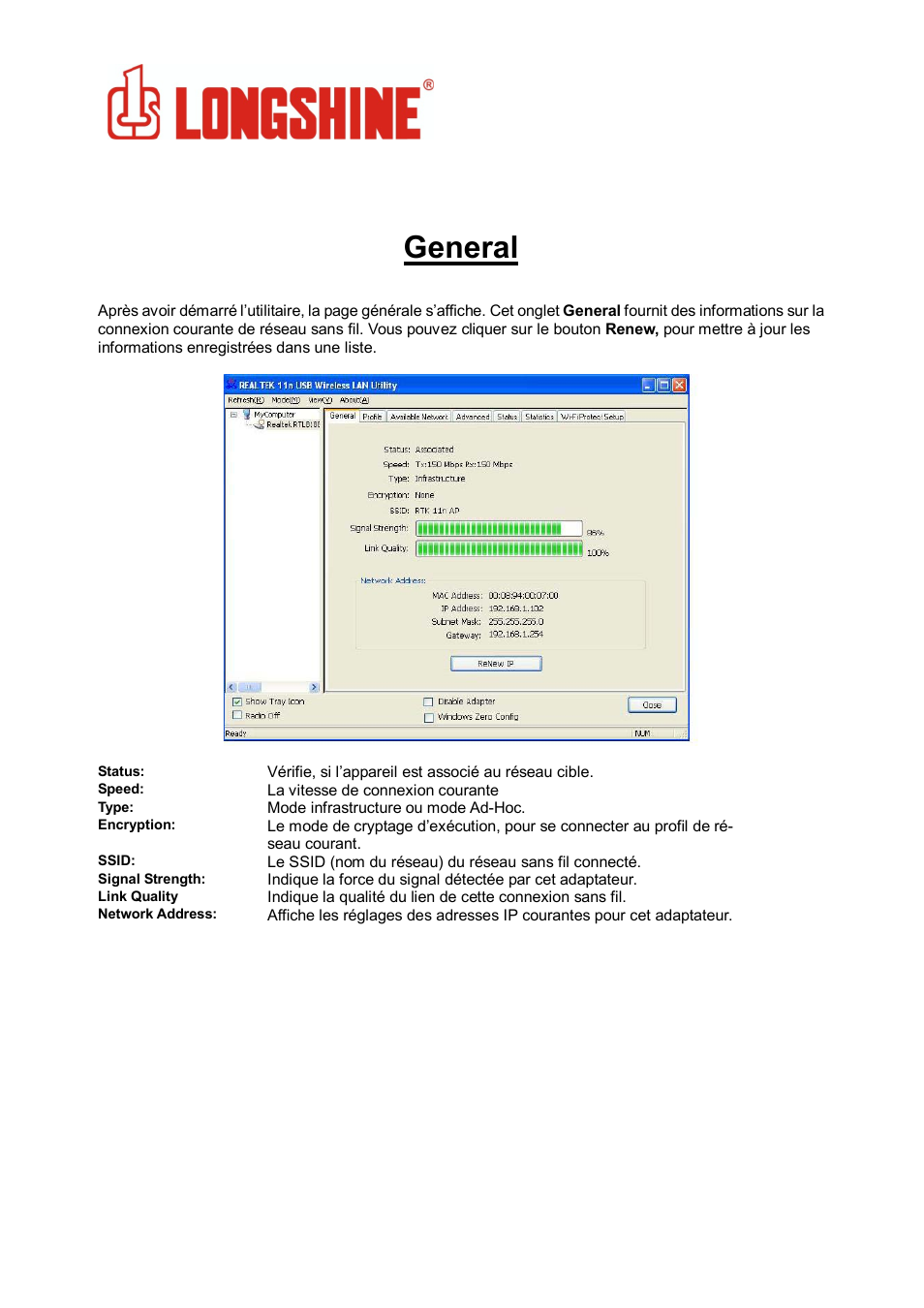 General, Wlan general | Longshine LCS-8131N3 User Manual | Page 88 / 347