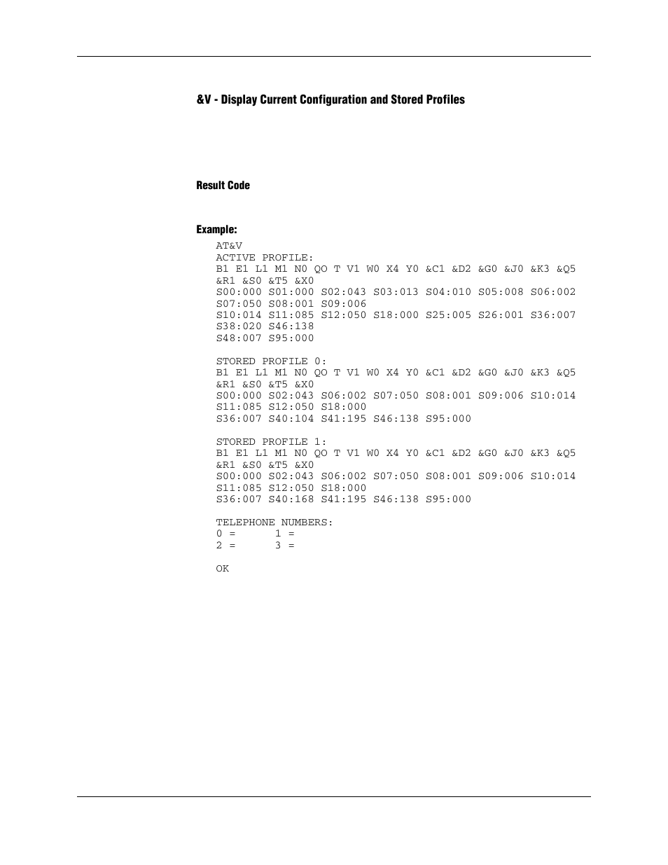 Result code, Example | Longshine LCS-8156C1 User Manual | Page 64 / 194