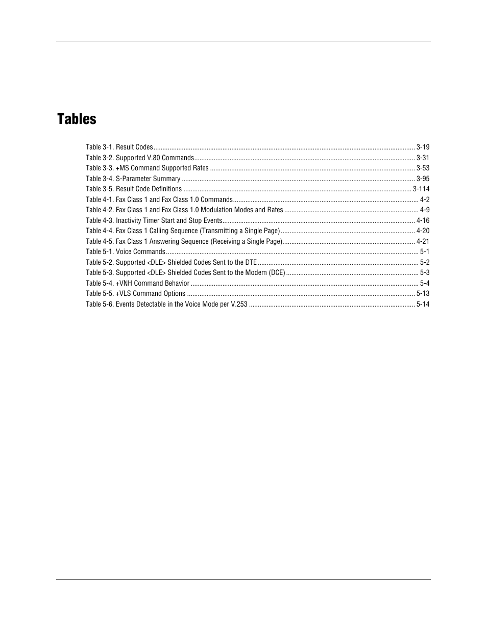 Tables | Longshine LCS-8156C1 User Manual | Page 9 / 194