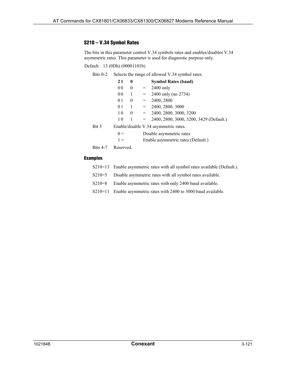 S91 - pstn transmit attenuation level, S92 - fax transmit attenuation level, S95 - extended result codes control | Longshine LCS-8560C1 User Manual | Page 161 / 220