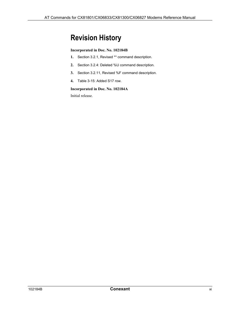 Revision history | Longshine LCS-8560C1 User Manual | Page 25 / 220