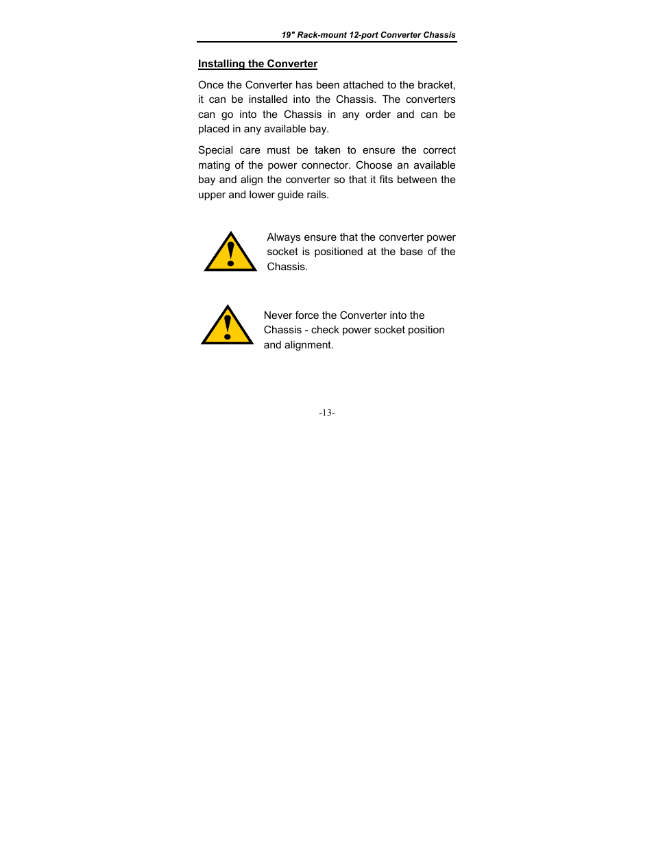 Installing the converter | Longshine LCS-C819 User Manual | Page 16 / 29