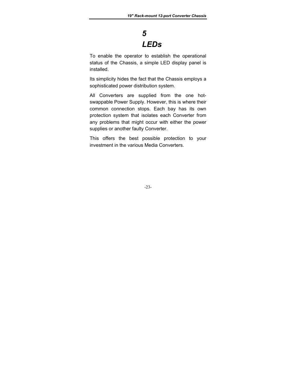 Leds, 5 leds | Longshine LCS-C819 User Manual | Page 26 / 29