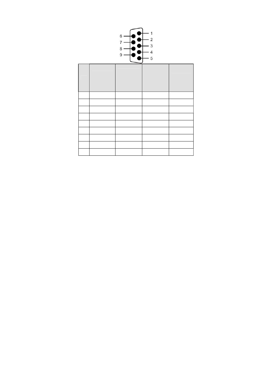 Db9 male connector pin assignments | Longshine LCS-C844 User Manual | Page 19 / 56
