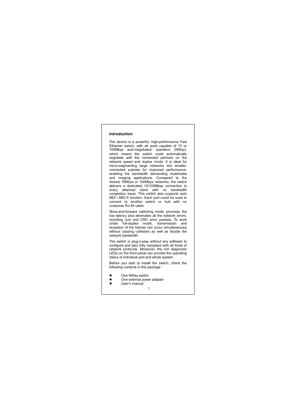 Longshine LCS-FS6108-B User Manual | Page 3 / 40