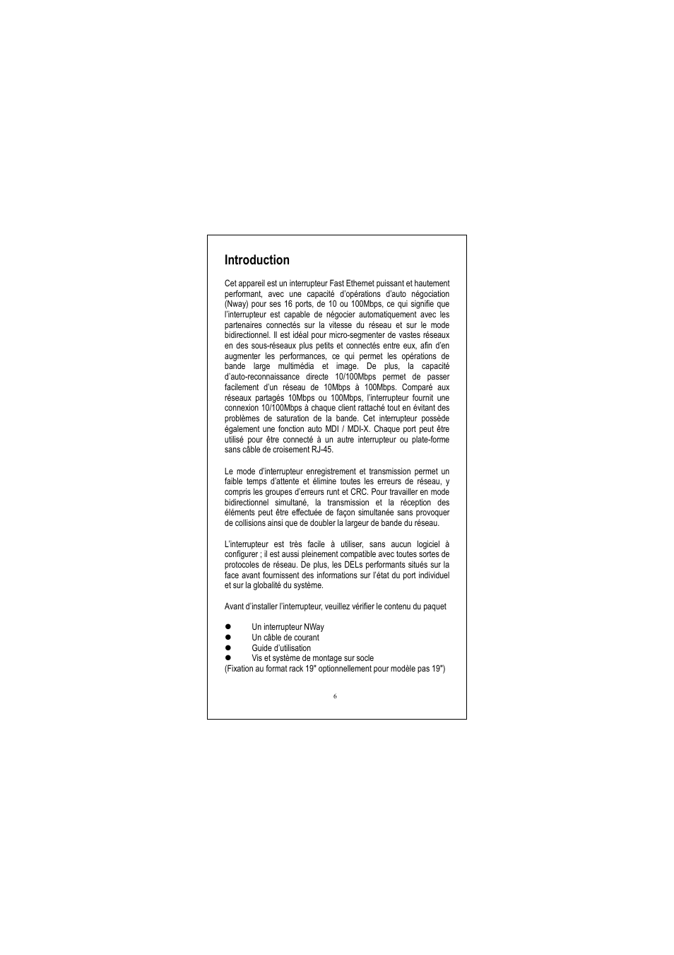 Introduction | Longshine LCS-FS9116-B User Manual | Page 8 / 35