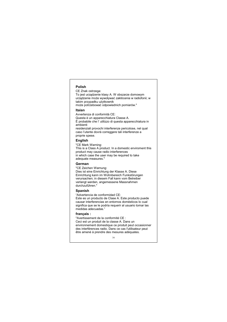 Longshine LCS-FS8124-B User Manual | Page 35 / 35