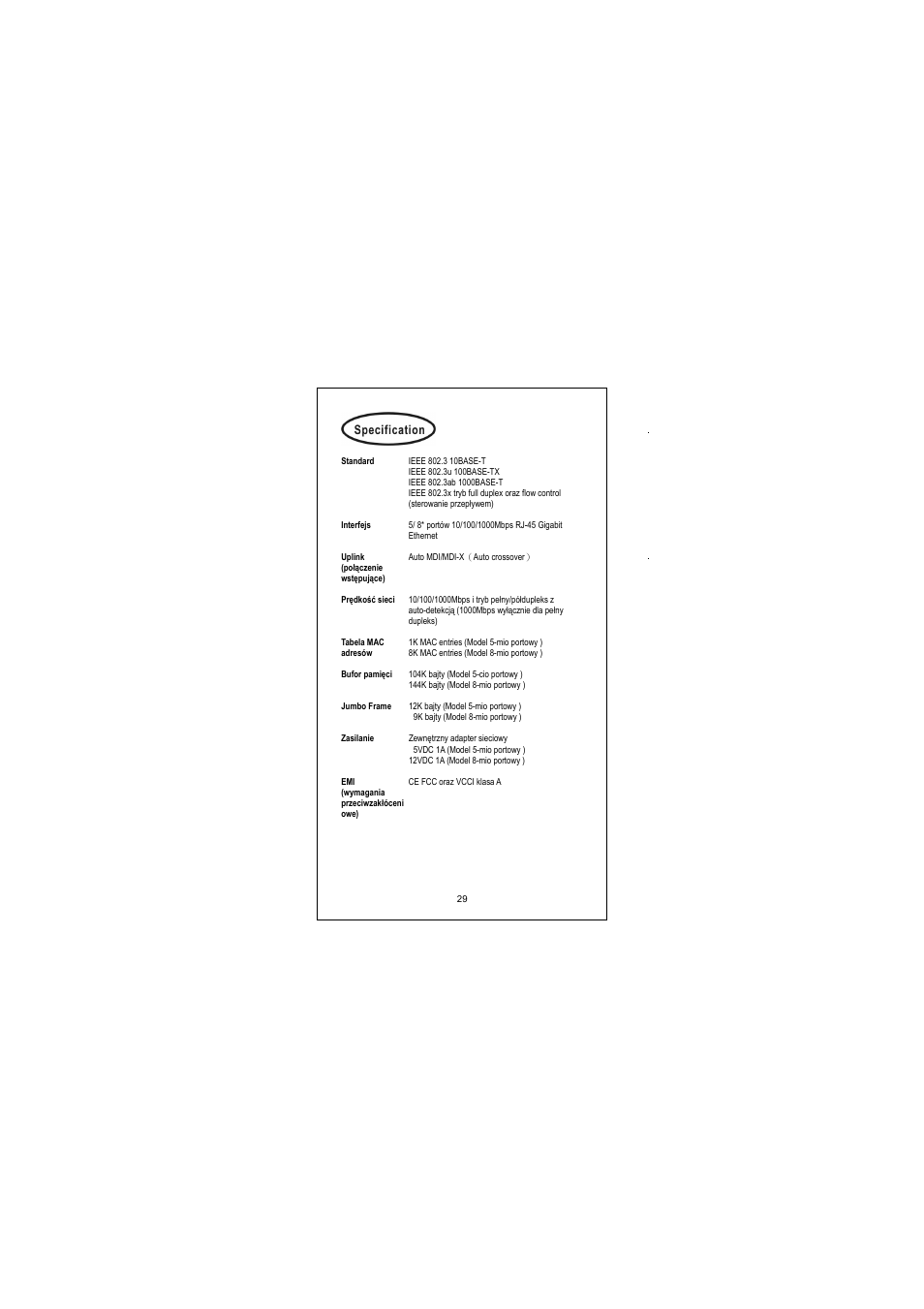 Longshine LCS-GS7105-D User Manual | Page 30 / 34