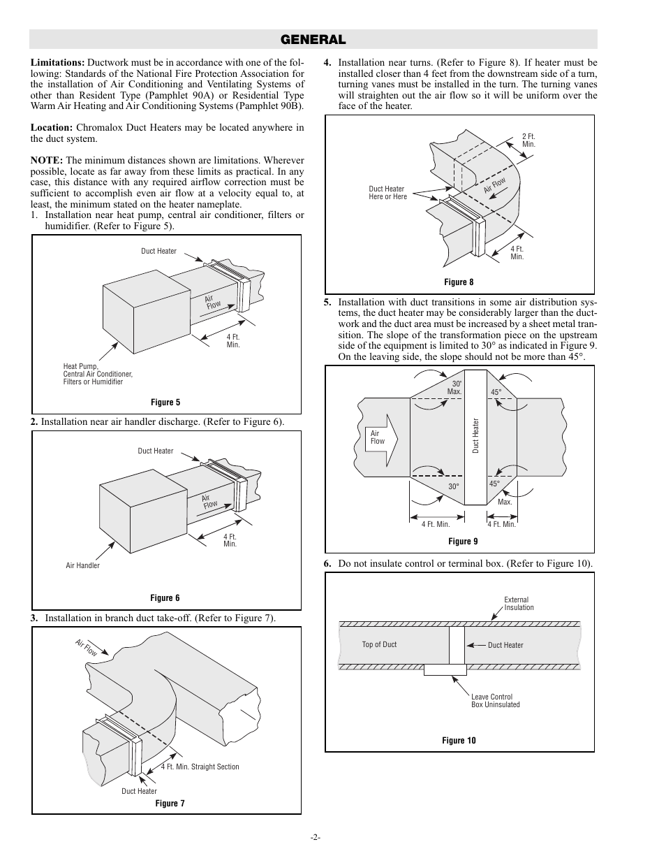 General | Chromalox PF455-3 User Manual | Page 2 / 8
