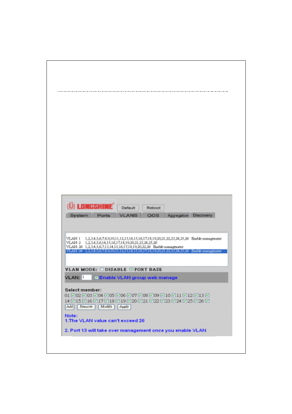 3 vlans | Longshine LCS-GS8208-A V.1 User Manual | Page 15 / 22