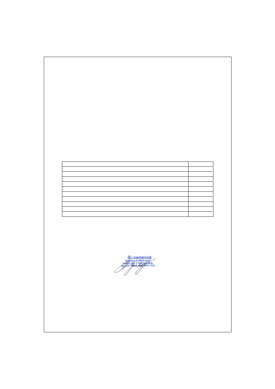 Declaration of conformity, Ce = european community conformity mark, We, manufacturer/importer | Declare that the product, Standards, Results | Longshine LCS-GS8208-A V.1 User Manual | Page 22 / 22