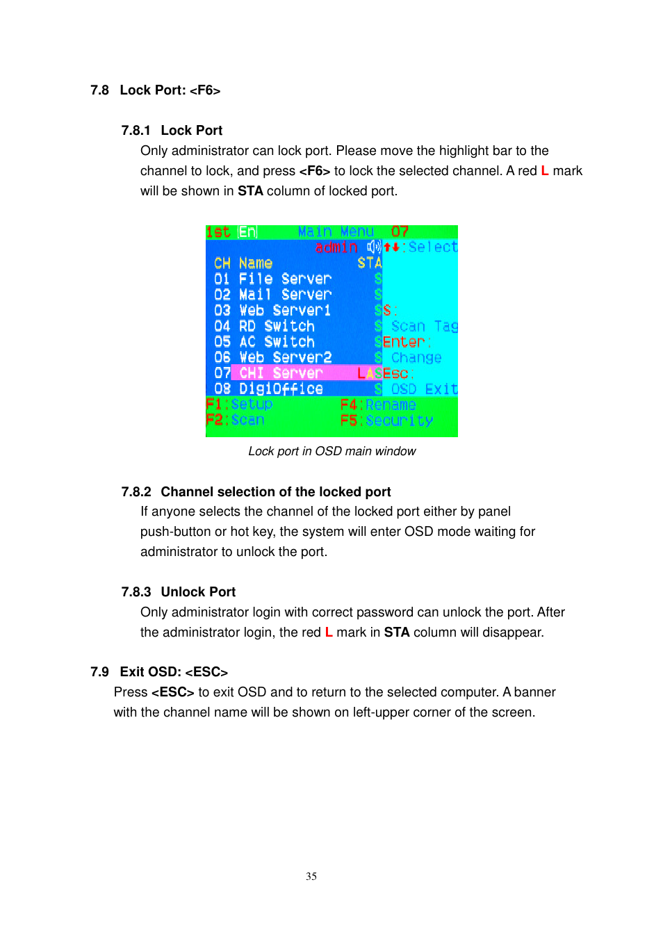 Longshine LCS-KL-2716M User Manual | Page 36 / 38