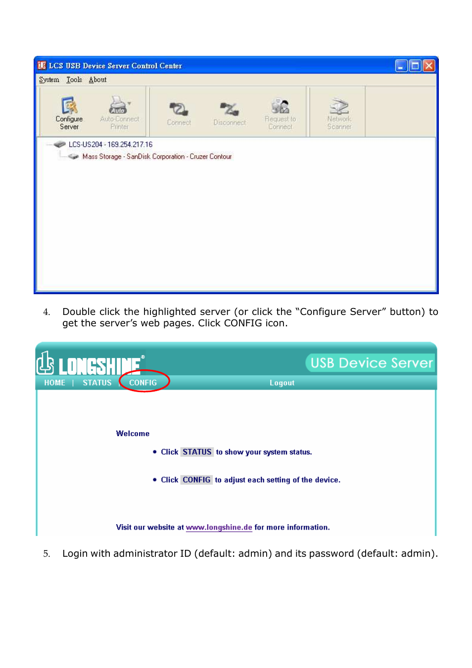 Longshine LCS-US204 User Manual | Page 13 / 43