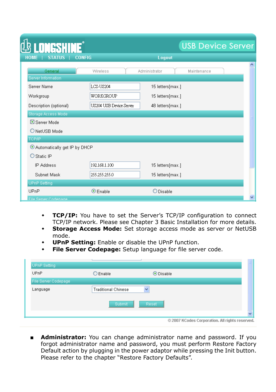 Longshine LCS-US204 User Manual | Page 35 / 43