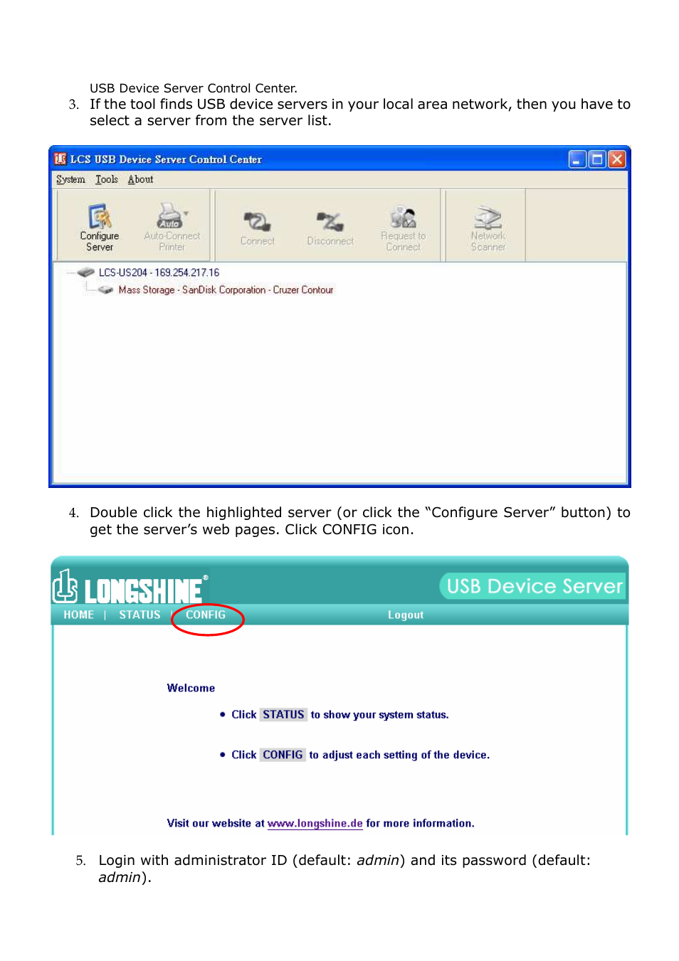 Longshine LCS-US204 User Manual | Page 8 / 43