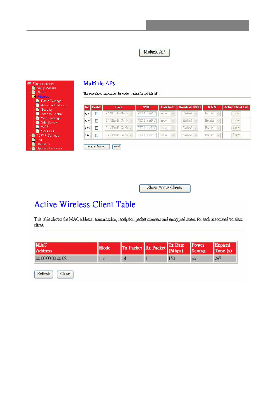 Wireless 11n access point | Longshine LCS-WA3-50 User Manual | Page 18 / 33
