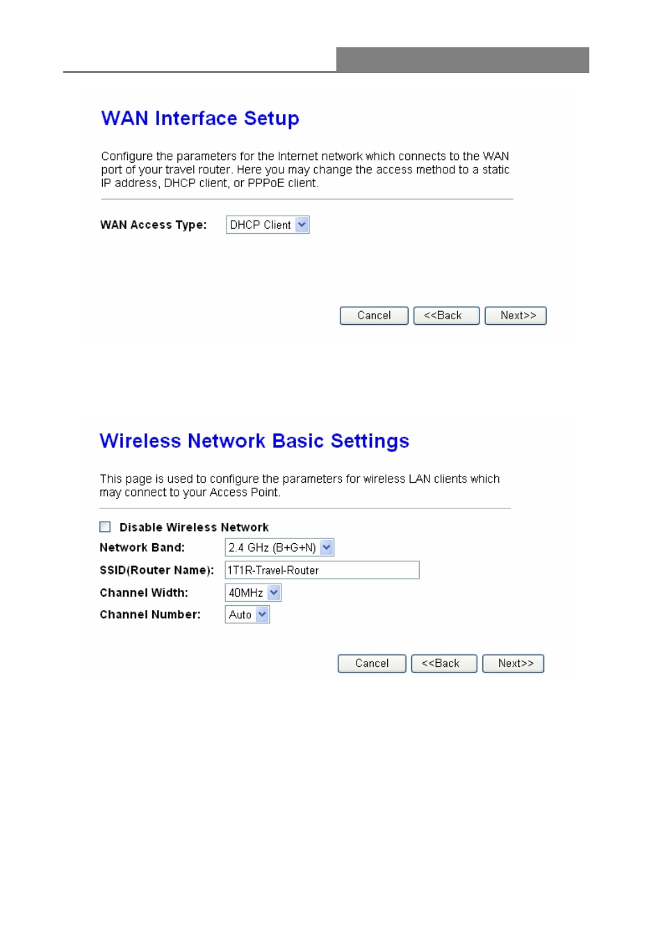 Wireless 11n 1t1r router | Longshine LCS-WARC-N User Manual | Page 20 / 265