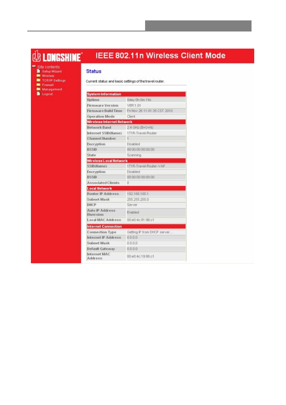 Router wireless 11n 1t1r | Longshine LCS-WARC-N User Manual | Page 228 / 265