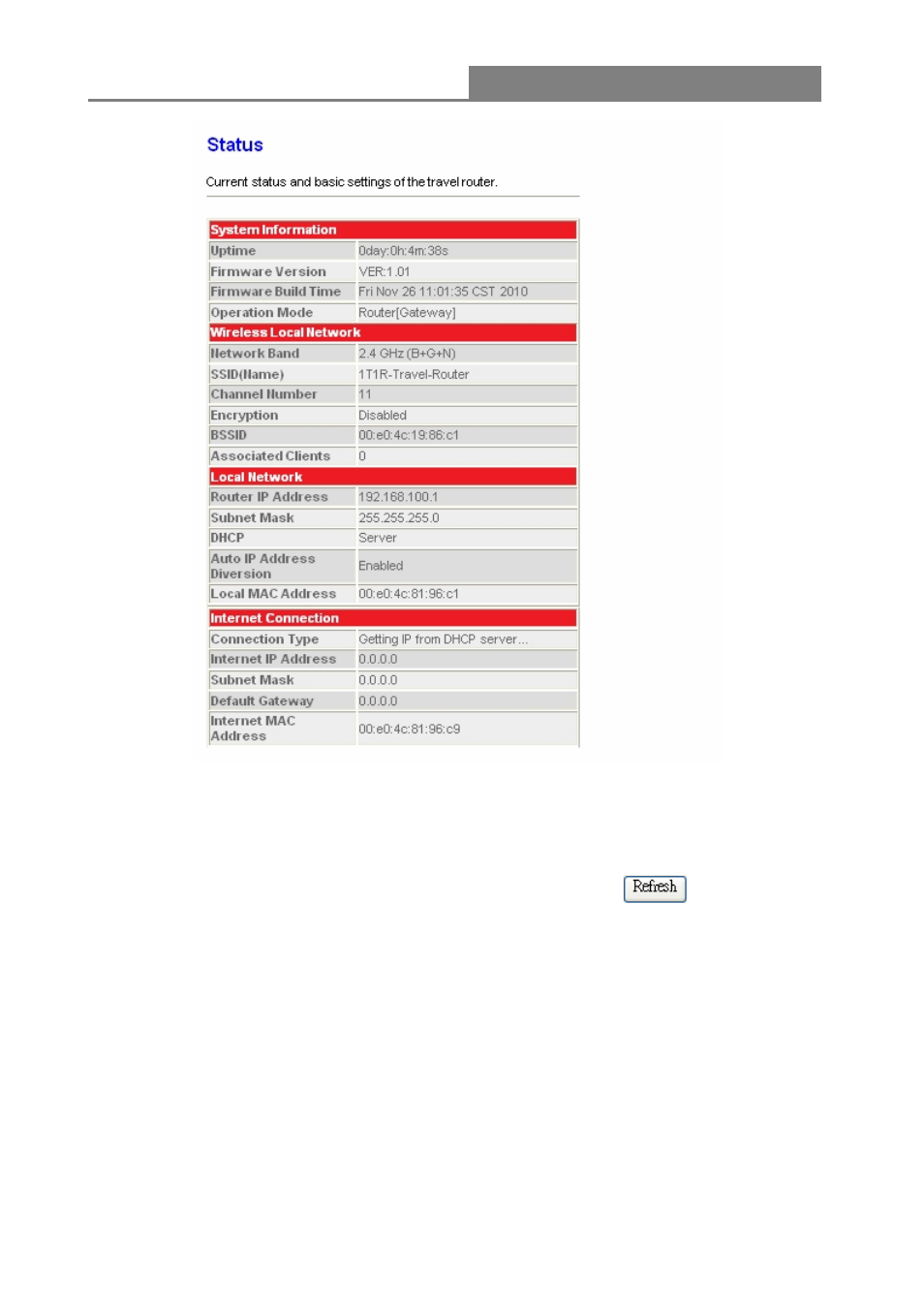 Wireless 11n 1t1r router | Longshine LCS-WARC-N User Manual | Page 44 / 265