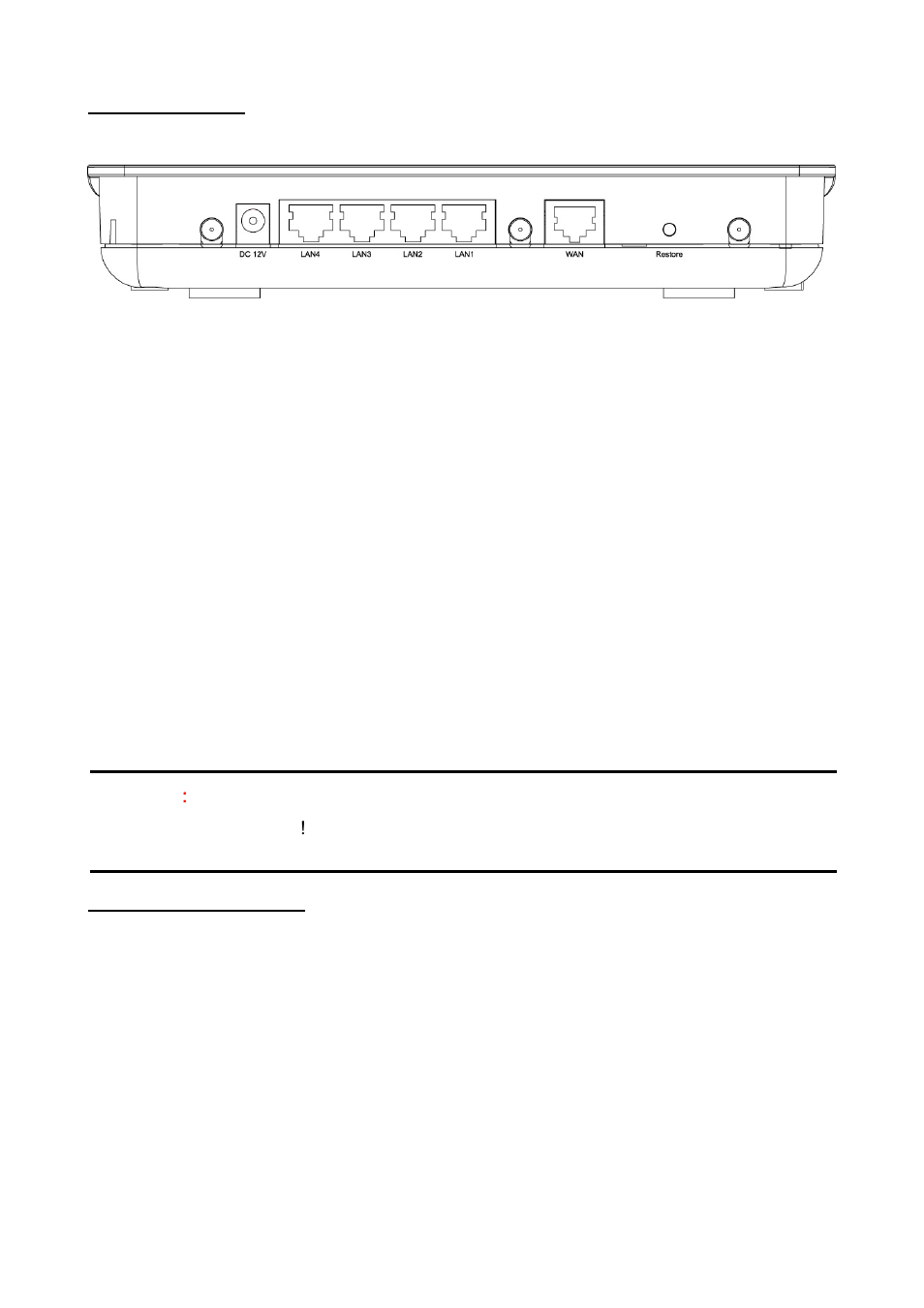 The rear panel, Placement (optional) | Longshine LCS-WR5-3214N User Manual | Page 10 / 58