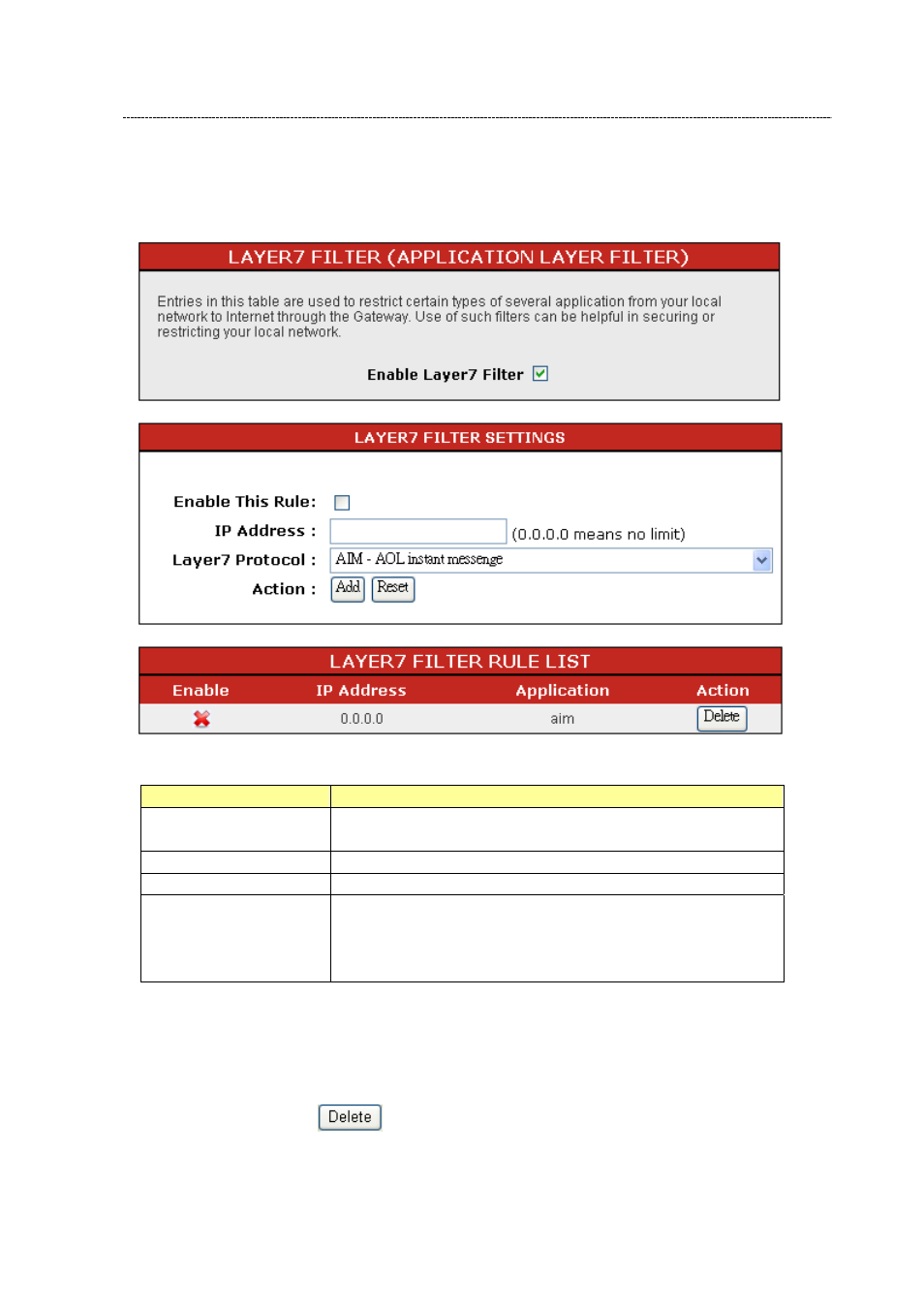 Layer7 filter | Longshine LCS-WR5-3214N User Manual | Page 46 / 58