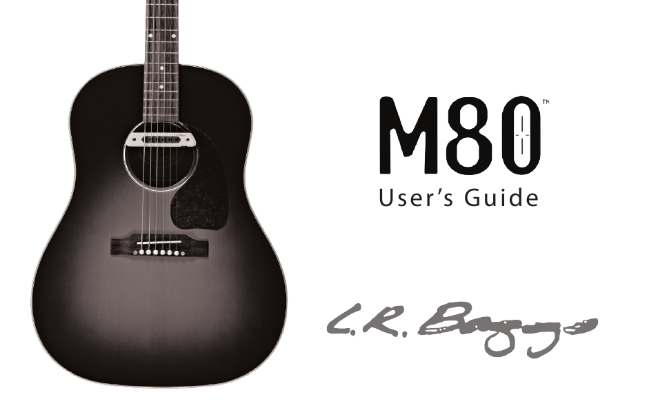 LR Baggs M80 User Manual | 6 pages