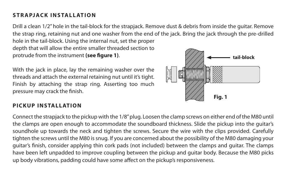 LR Baggs M80 User Manual | Page 3 / 6