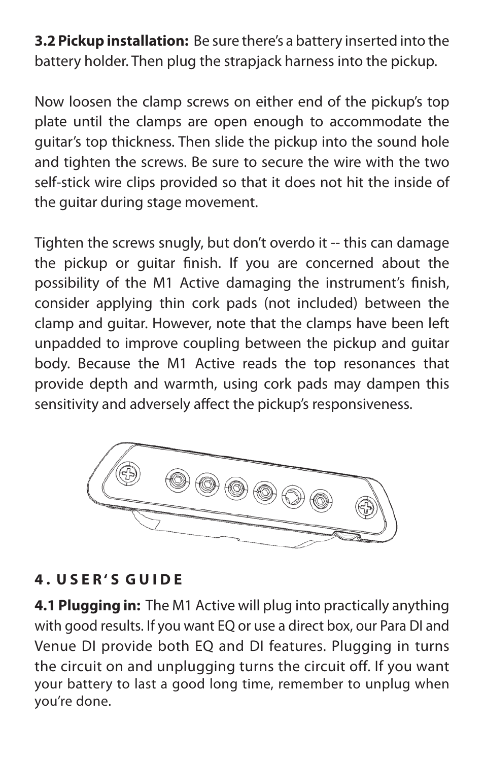 LR Baggs M1A User Manual | Page 4 / 6