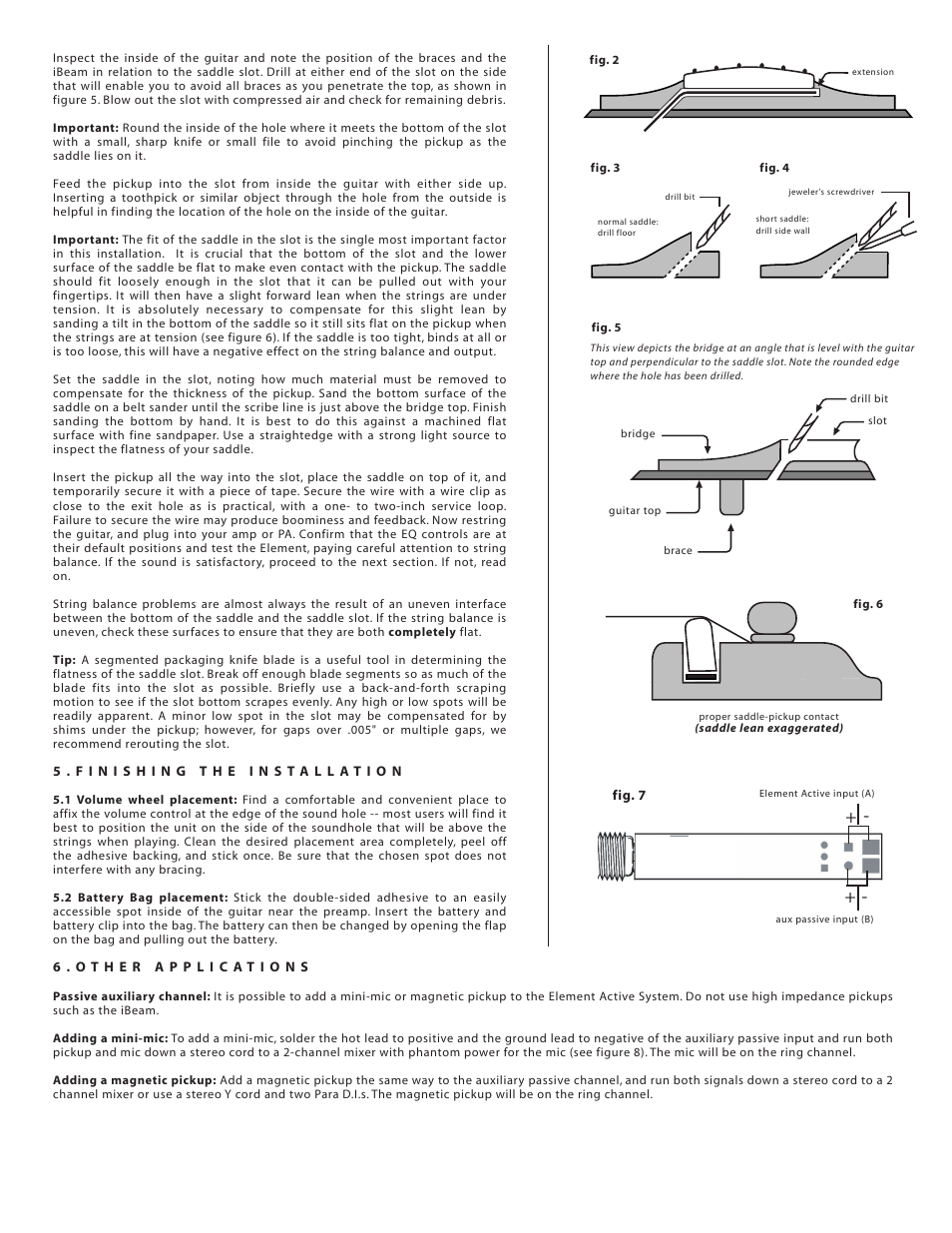 LR Baggs Element Active System User Manual | Page 2 / 2