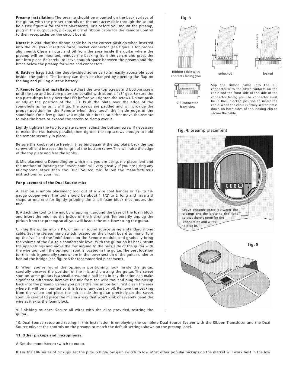 LR Baggs Dual Source User Manual | Page 2 / 4