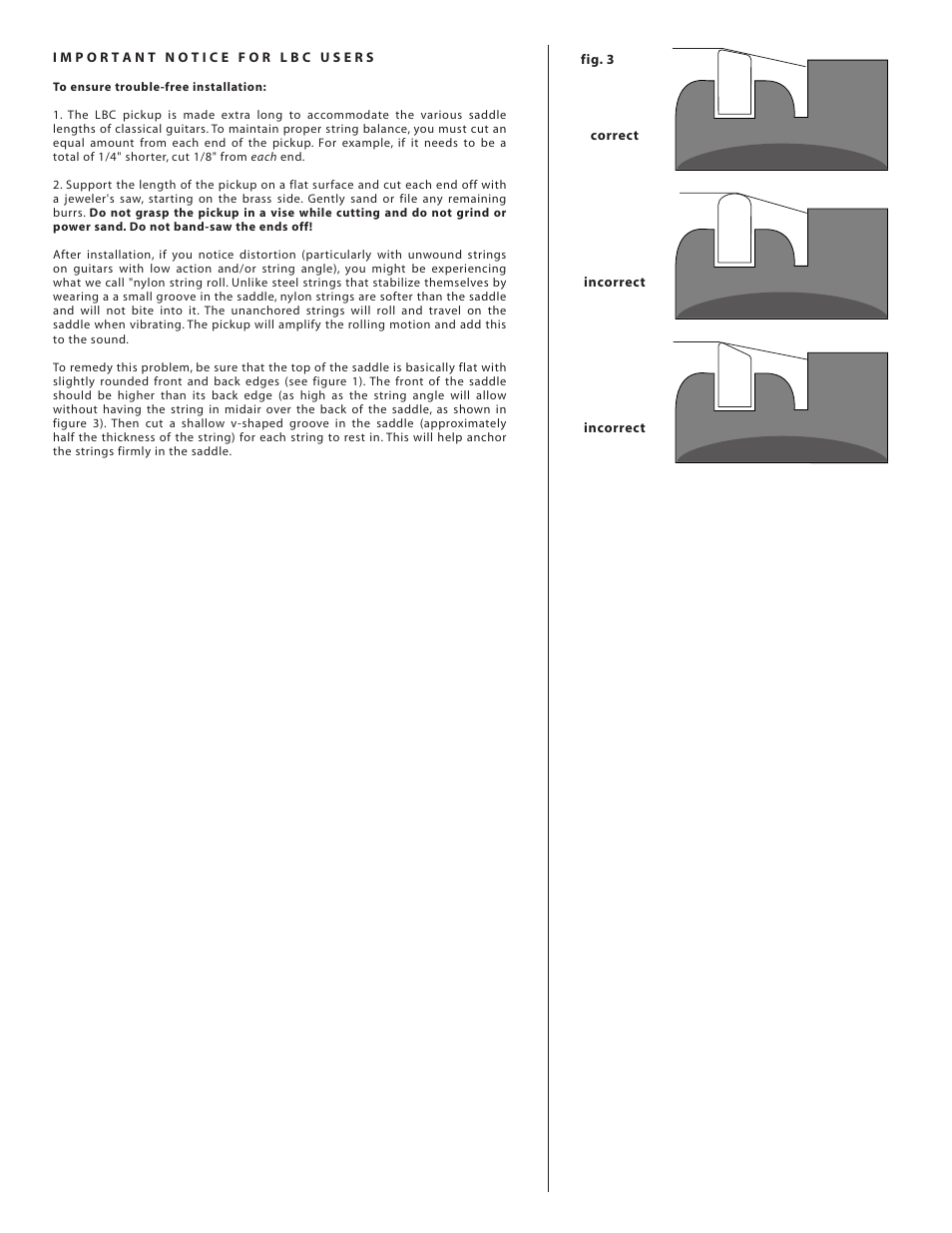 LR Baggs LB6 Series User Manual | Page 2 / 2